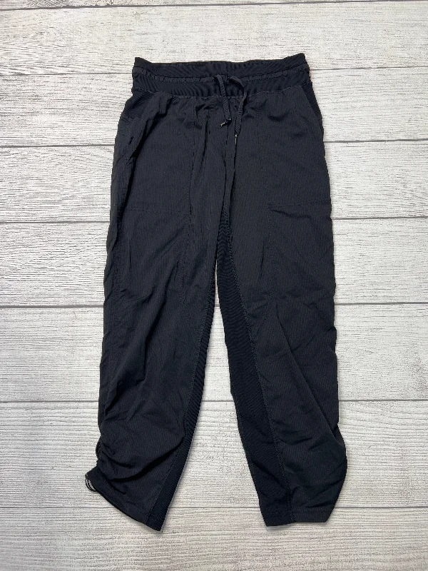 High-rise flare pants for vintage chic appeal -Athletic Pants By Lululemon In Black, Size: 6