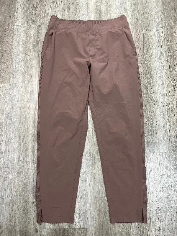 Soft stretch pants for all-day wear ease -Athletic Pants By Athleta In Brown, Size: S