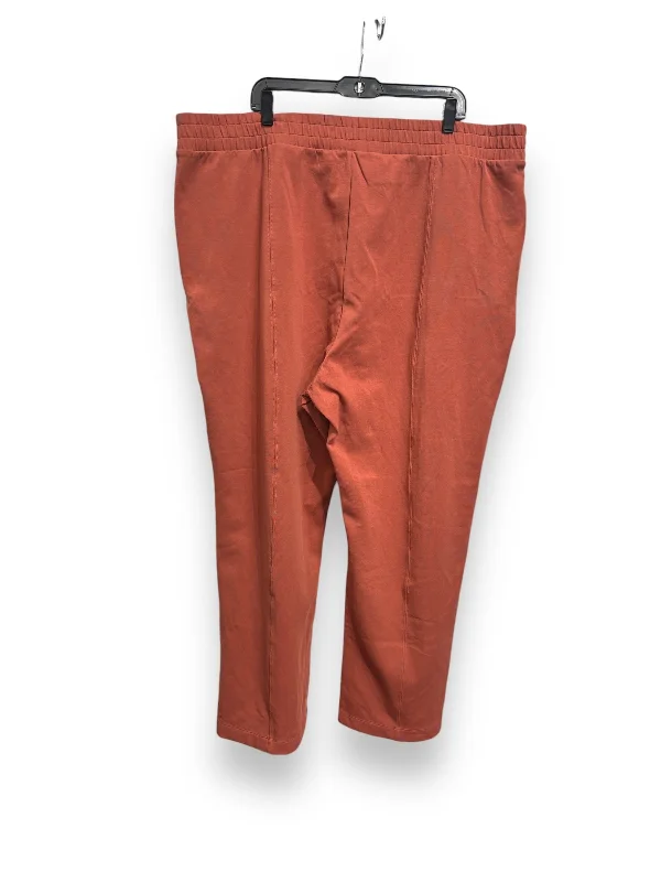 Durable denim pants for long-lasting everyday use -Athletic Pants By Old Navy In Red, Size: 3x