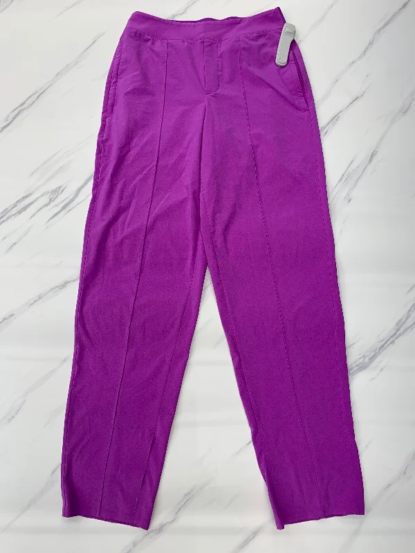 Soft stretch pants for all-day wear ease -Athletic Pants By Athleta In Purple, Size: 2