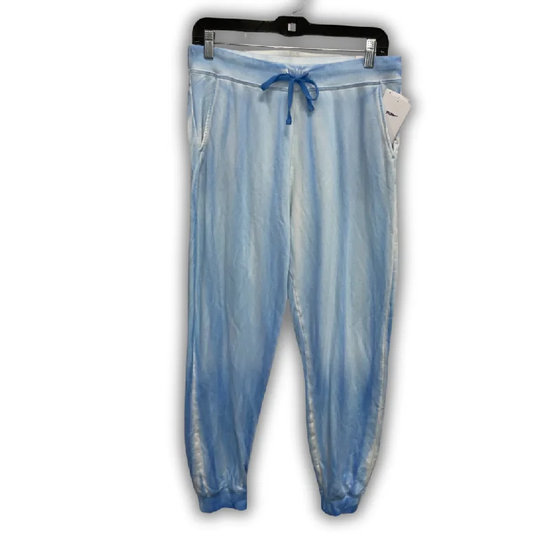 Lightweight linen pants for beach vacation style -Athletic Pants By Nike In Blue, Size: M