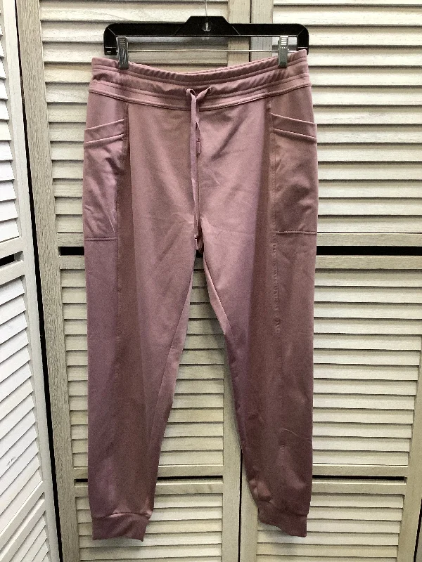 Soft jogger pants for relaxed weekend lounging -Athletic Pants By 32 Degrees In Purple, Size: M