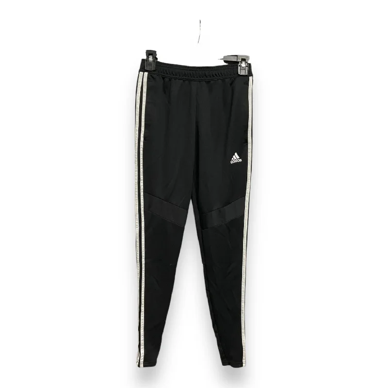 Eco-friendly hemp pants for sustainable clothing choices -Athletic Pants By Adidas In Black, Size: Xs