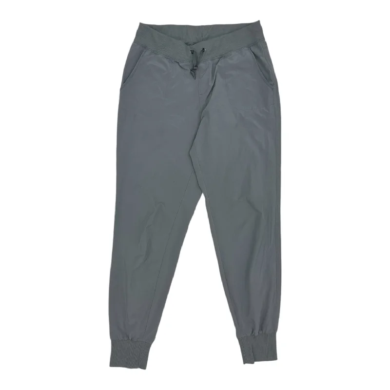 Lightweight linen pants for beach vacation style -Athletic Pants By Athleta In Grey, Size:M