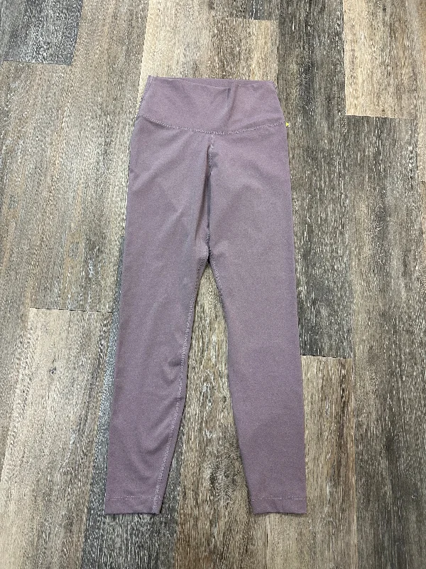 Stylish flare pants for retro party looks -Athletic Pants By Nike Apparel In Purple, Size: S