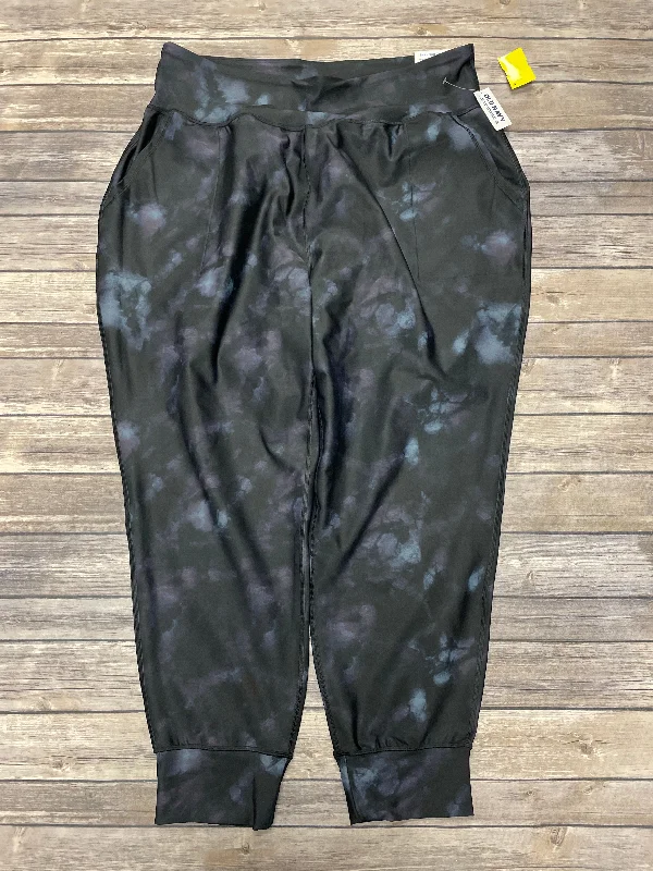 Stretch corduroy pants for cozy fall fashion -Athletic Pants By Old Navy In Camouflage Print, Size: Xxl