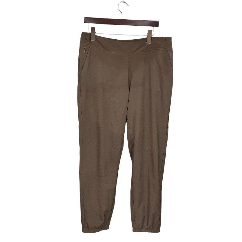 Relaxed cotton pants for breezy casual days -Athletic Pants By Zero Xposure In Brown, Size: L