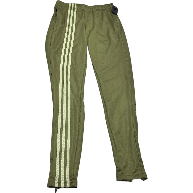 Rugged ripstop pants for extreme adventure durability -Athletic Pants By Adidas In Green, Size: Xs