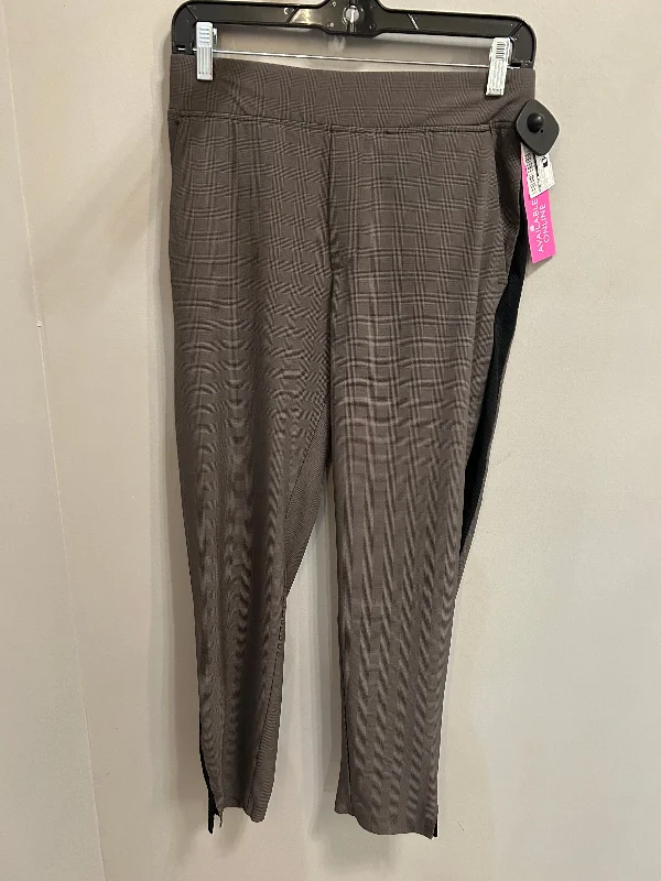 Quick-dry pants for active sports enthusiasts -Athletic Pants By Athleta In Black & Brown, Size: 4