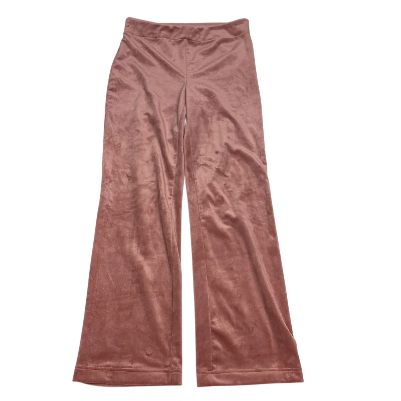 Weather-resistant pants for unpredictable climate needs -Athletic Pants By Boston Proper In Pink, Size: S