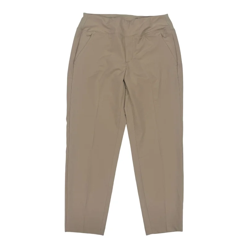 Lightweight culottes pants for summer fashion flair -Athletic Pants By Tek Gear In Beige, Size:M