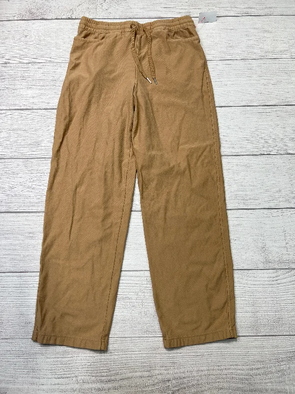 Durable canvas pants for heavy-duty work use -Athletic Pants By Athleta In Tan, Size: M