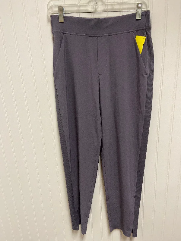 Bold plaid pants for eye-catching style choices -Athletic Pants By Athleta In Purple, Size: Xs