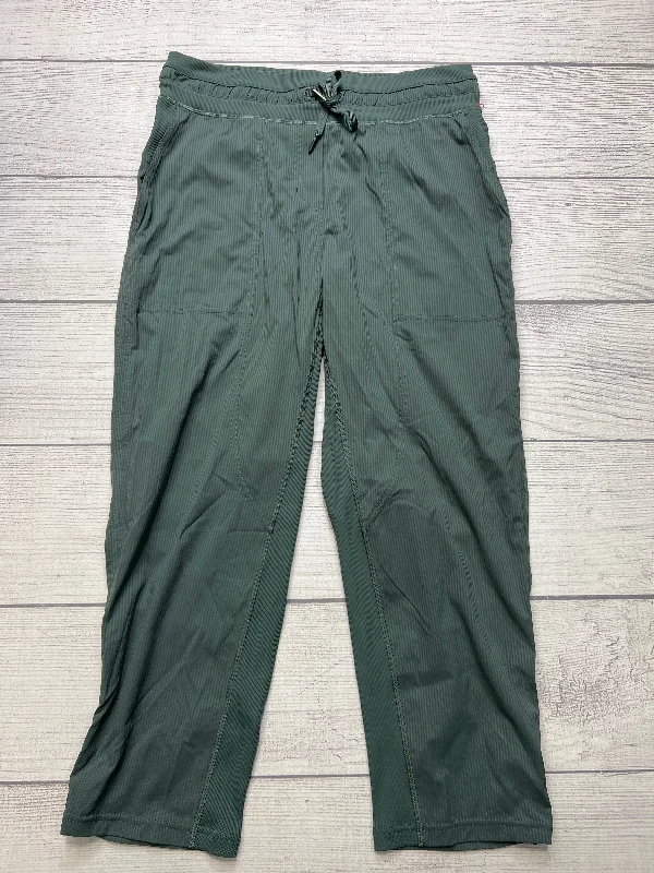 Slim-fit chinos for modern business casual -Athletic Pants By Lululemon In Green, Size: 8