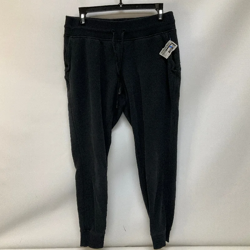 Soft stretch pants for all-day wear ease -Athletic Pants By Lululemon In Black, Size: 8