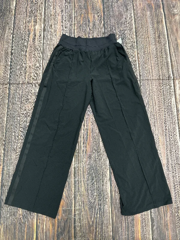 Bold plaid pants for eye-catching style choices -Athletic Pants By Athleta In Black, Size: L