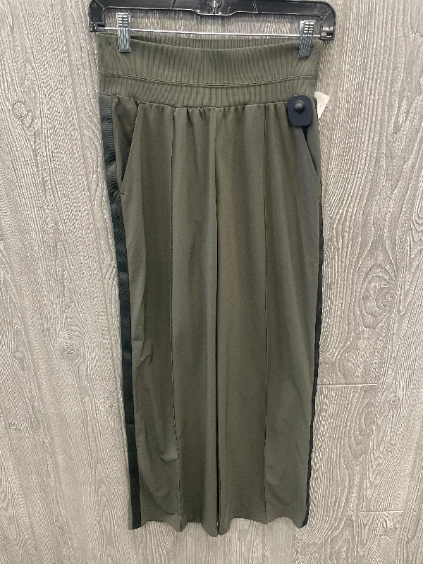 Tailored wool pants for sharp winter dressing -Athletic Pants By Athleta In Green, Size: S