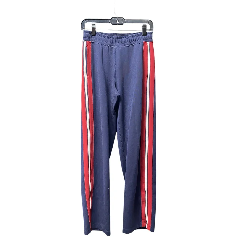 Affordable denim pants for everyday rugged use -Athletic Pants By Lululemon In Blue & Red & White, Size: 4