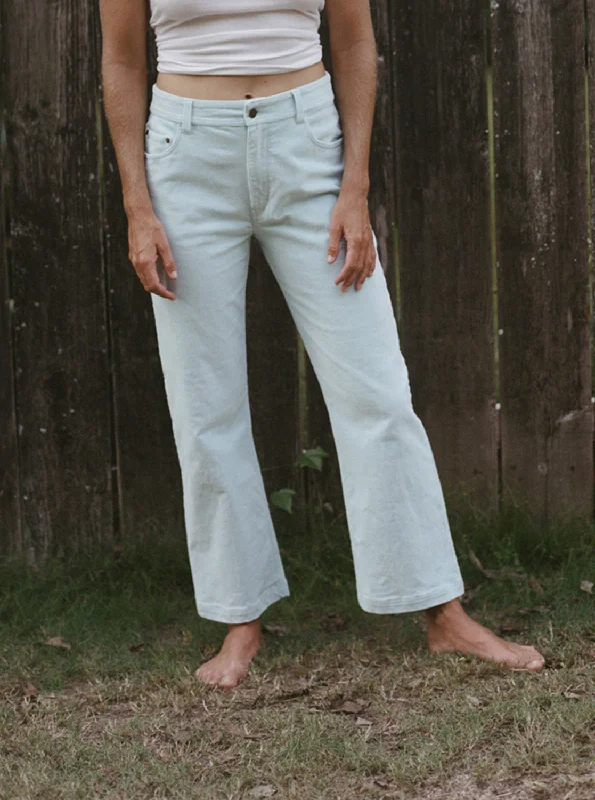 Vintage corduroy pants for retro style vibes -Parliamentia Corduroy Pants - Almost Blue