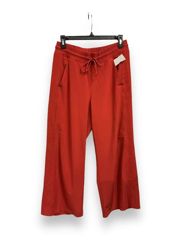 Lightweight cargo pants for summer camping trips -Athletic Pants By Athleta In Orange, Size: S