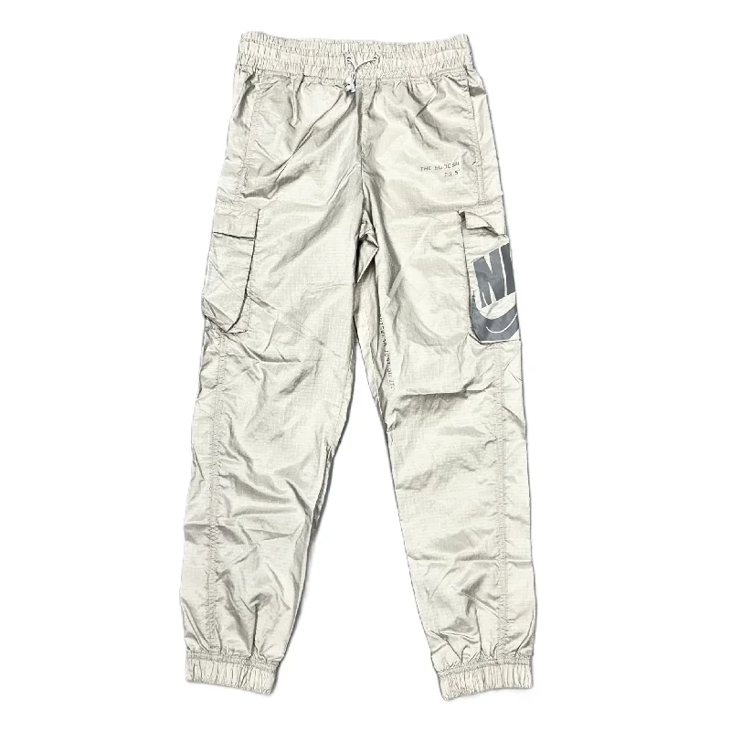 Reinforced cargo pants for heavy-duty field work -Athletic Pants By Nike Apparel In Cream, Size: Xs