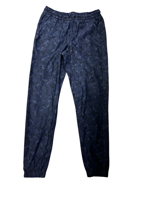 Classic straight-leg pants for versatile daily wear -Athletic Pants By Athleta In Navy, Size: 6l