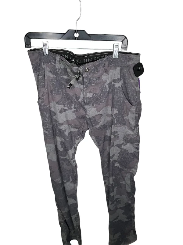 Cozy sweatpants pants for lazy Sunday mornings -Athletic Pants By Prana In Camoflauge, Size: 12