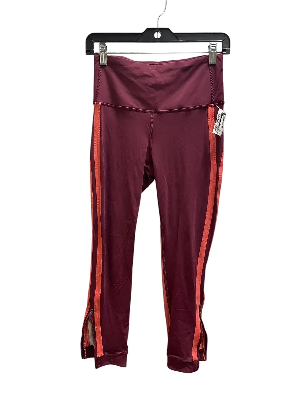 Relaxed chino pants for casual Friday offices -Athletic Pants By Lululemon In Maroon, Size: 6