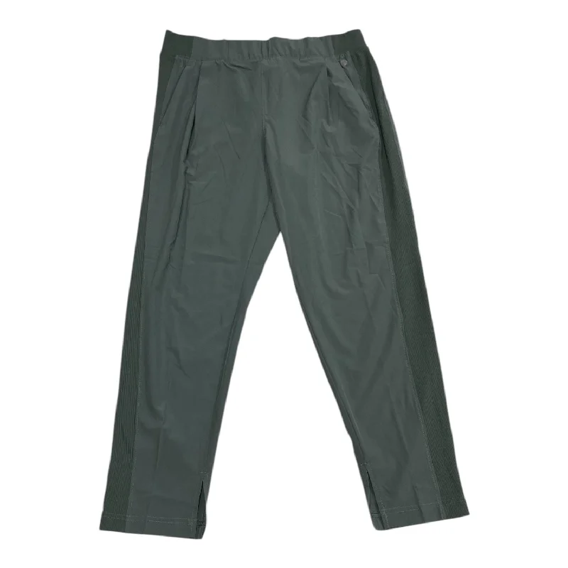 Soft cotton pants for sensitive skin comfort -Athletic Pants By Apana In Green, Size: L