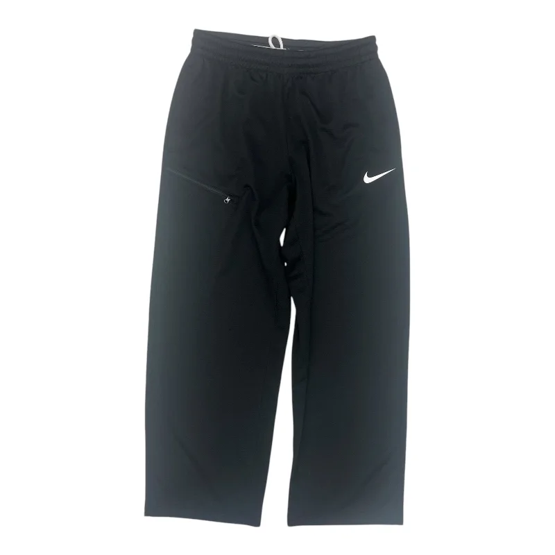 Quick-dry cargo pants for fishing trip practicality -Athletic Pants By Nike In Black, Size:L