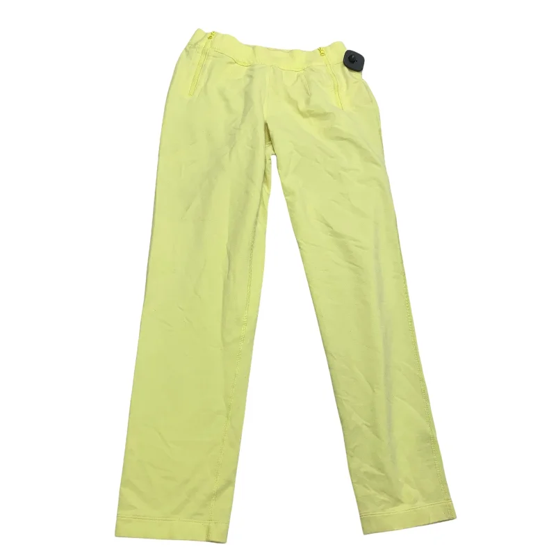 Weatherproof hiking pants for all-season trail use -Athletic Pants By Lululemon In Yellow, Size: 6