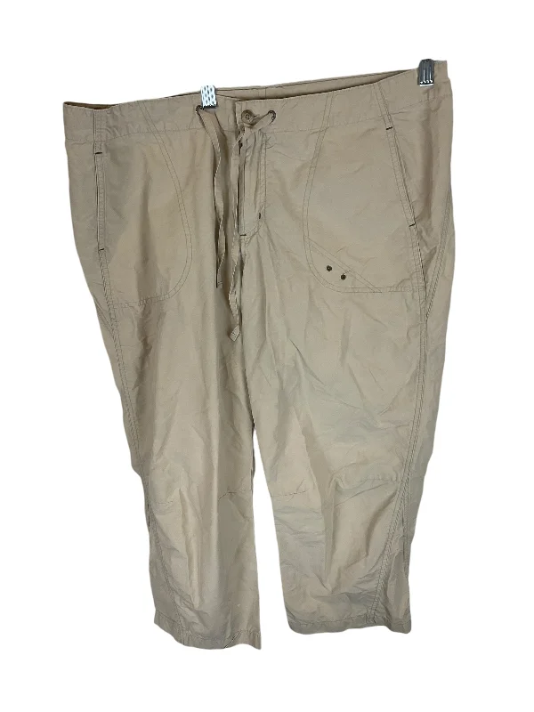 Tactical combat pants for military training use -Athletic Pants By Columbia In Tan, Size: L