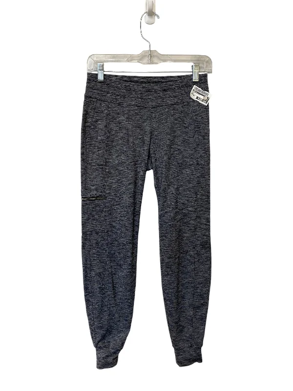 Vintage denim pants for timeless rugged style -Athletic Pants By Athleta In Grey, Size: Xxs