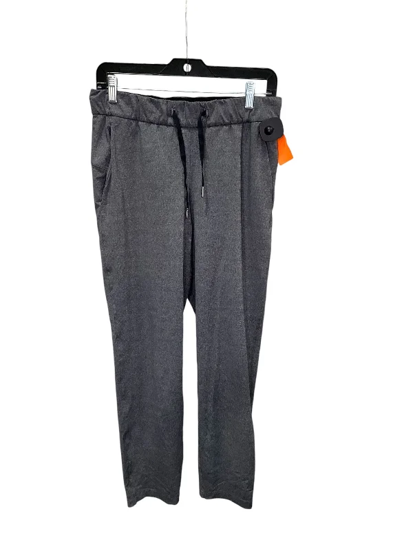 Breathable chino pants for warm climate comfort -Athletic Pants By Lululemon In Grey, Size: 6