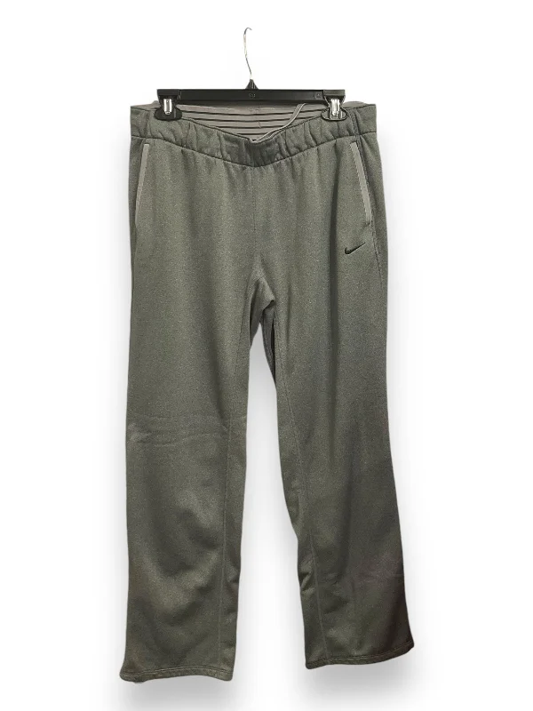 Rugged work pants for construction job durability -Athletic Pants By Nike Apparel In Grey, Size: M