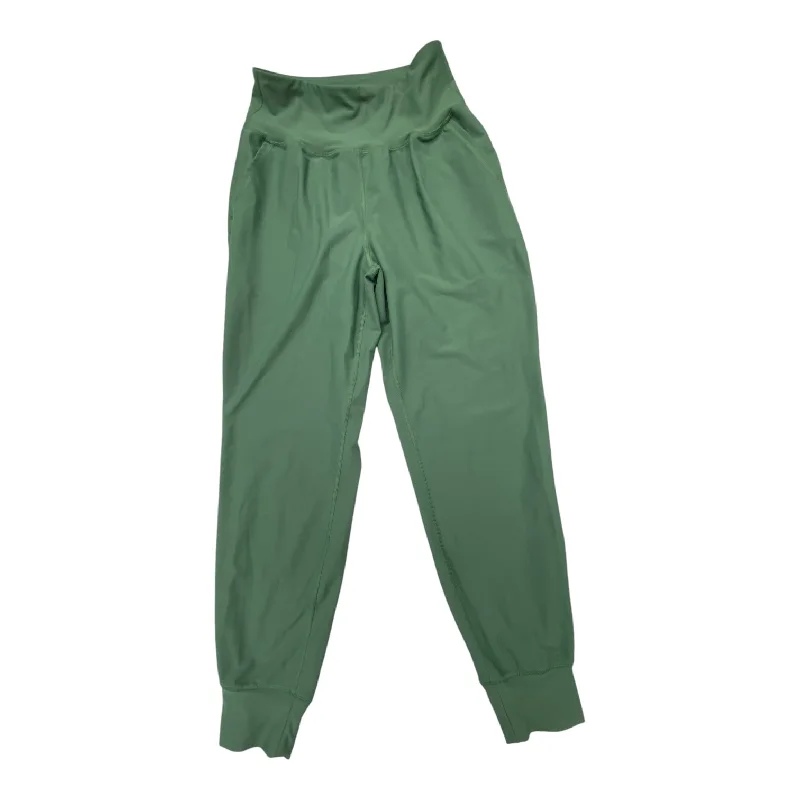 Breathable chino pants for warm climate comfort -Athletic Pants By Old Navy In Green, Size: M