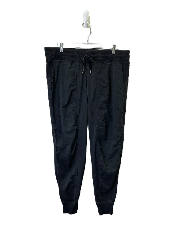 Relaxed chino pants for casual Friday offices -Athletic Pants By Lululemon In Black, Size: L