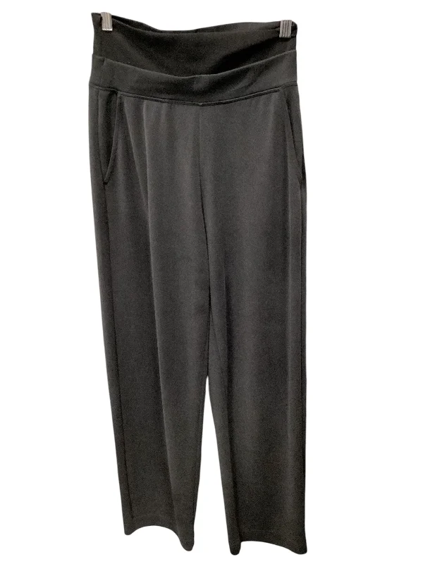 Vintage high-waisted pants for nostalgic wardrobe charm -Athletic Pants By Athleta In Black, Size: Xs