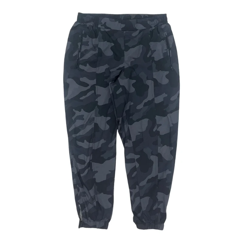 Flowy linen pants for relaxed tropical vacations -Athletic Pants By Old Navy In Camouflage Print, Size:L