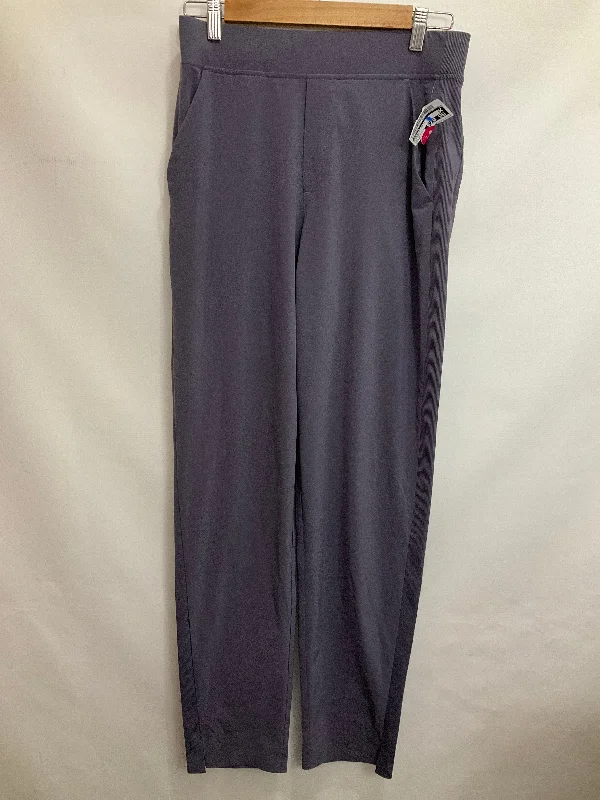 High-rise flare pants for vintage chic appeal -Athletic Pants By Athleta In Purple, Size: 4