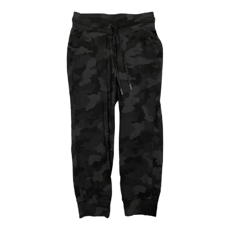 Cozy sweatpants pants for lazy Sunday mornings -Athletic Pants By Lululemon In Black, Size: 6