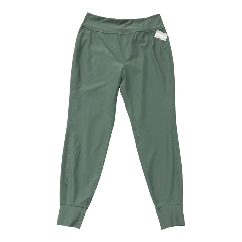 High-performance ski pants for snowy mountain slopes -Athletic Pants By Eddie Bauer In Green, Size: M