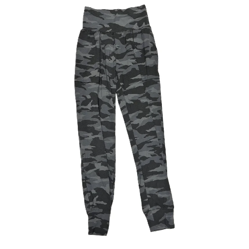 High-waisted skinny pants for trendy women’s fashion -Athletic Pants By Athleta In Black & Grey, Size: Xxs