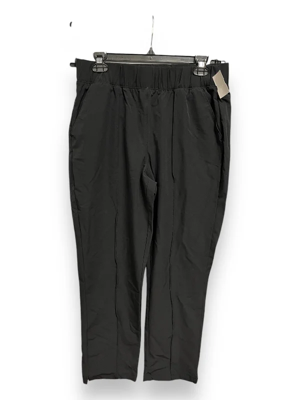 Versatile black pants for any occasion pairing -Athletic Pants By Tek Gear In Black, Size: M