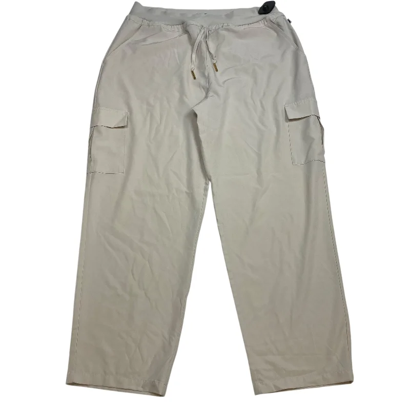 Rugged outdoor pants for mountain climbing strength -Athletic Pants By Anne Klein In Cream, Size: M