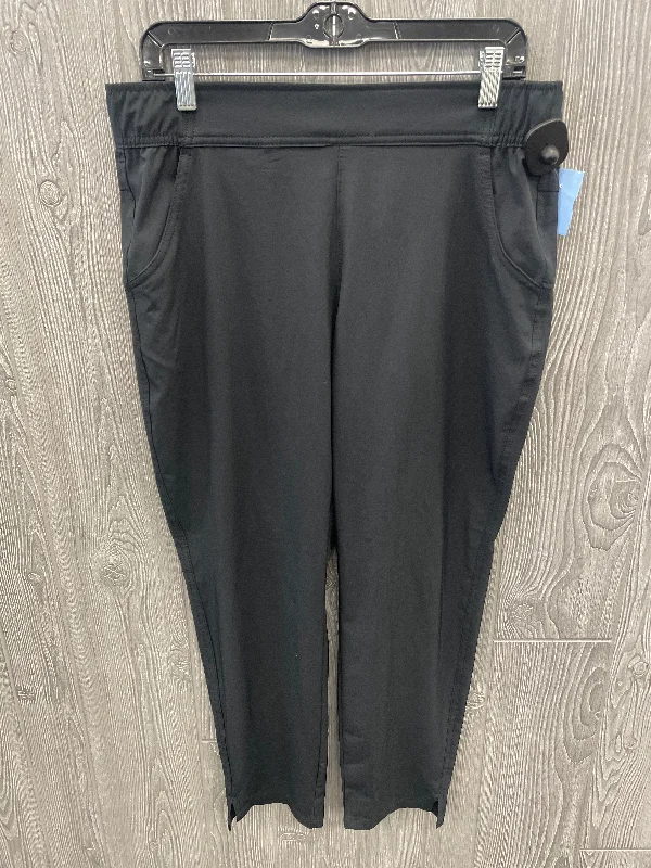 Breathable cotton pants for all-day summer ease -Athletic Pants By Eddie Bauer In Black, Size: M