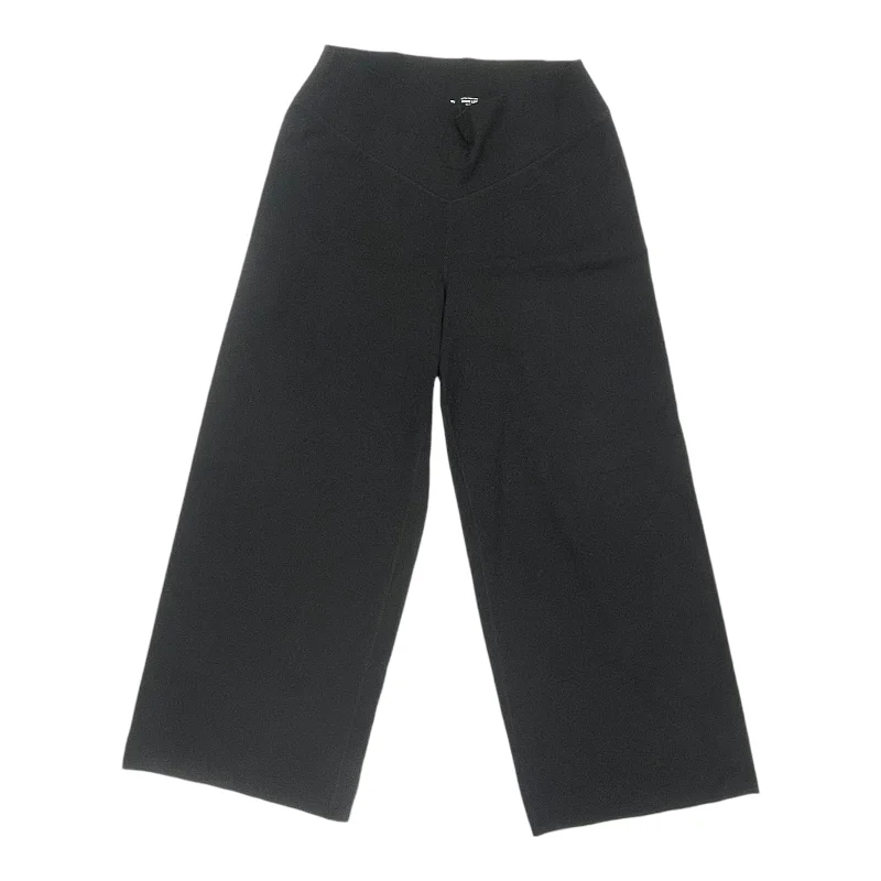 Stylish cropped pants for warm season trends -Athletic Pants By Old Navy In Black, Size:Xl