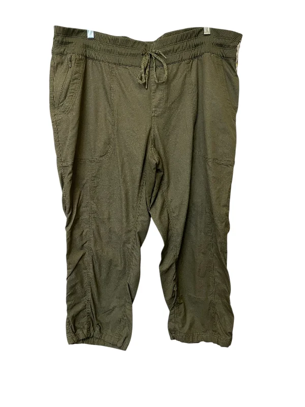 Durable denim pants for long-lasting everyday use -Athletic Pants By The North Face In Green, Size: Xl