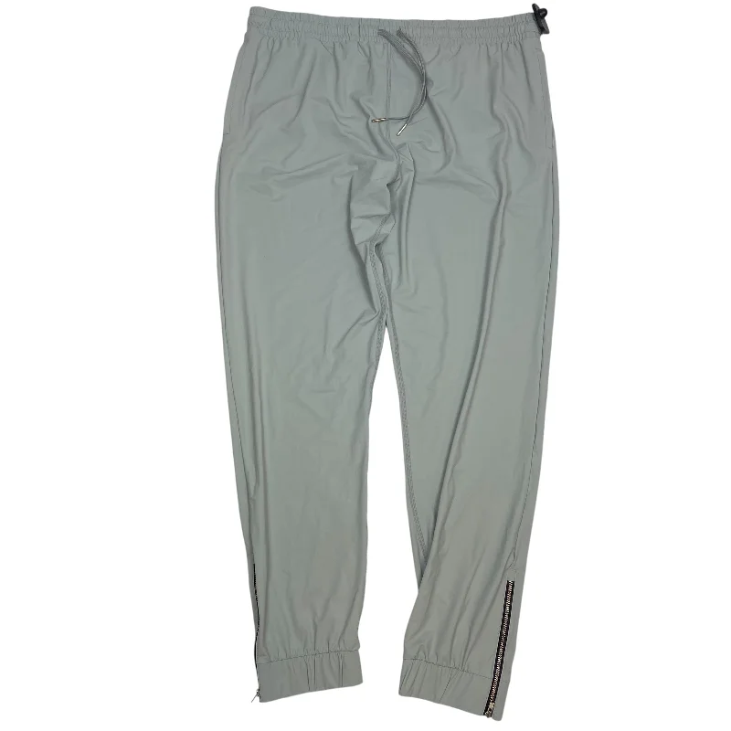 Relaxed cotton pants for breezy casual days -Athletic Pants By Zyia In Green, Size: 1x