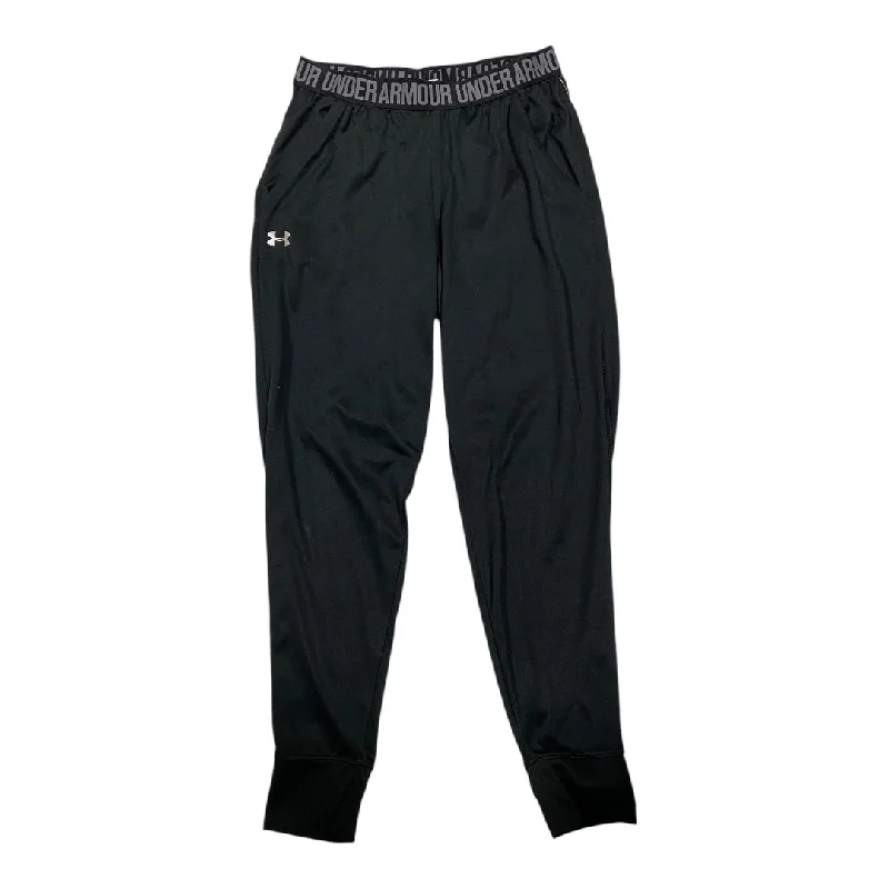 Heavy-duty work pants with tool pocket storage -Athletic Pants By Under Armour In Black, Size: S